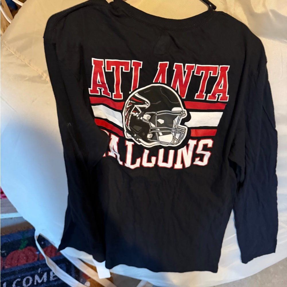 Atlanta Falcons Black Long Sleeve Tee - Picture 2 of 2
